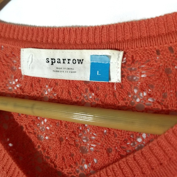 Anthropologie Sparrow Coralie Pointelle Cardigan - Picture 3 of 5